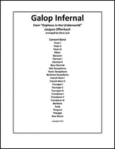 Galop Infernal Concert Band sheet music cover